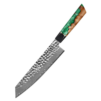 Professzionális Kiritsuke kés, 21cm, damaszkuszi acél C48 - DACOBI.hu
