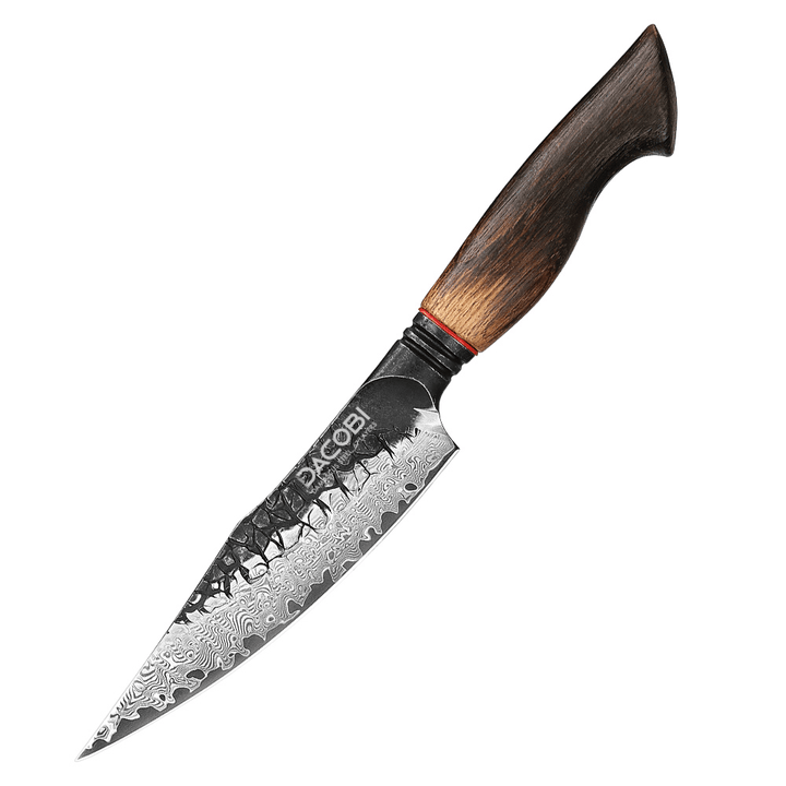 Konhyai kés, 14 cm, damaszkuszi acél C63