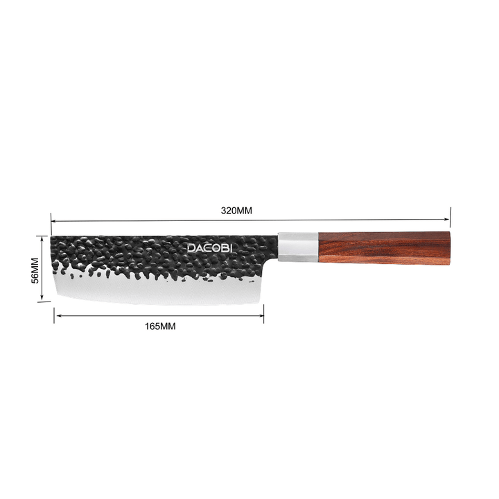 Professzionális Nakiri kés, 18 cm, rozsdamentes acél C66