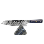 Professzionális Kiritsuke kés, 21cm, damaszkuszi acél C14