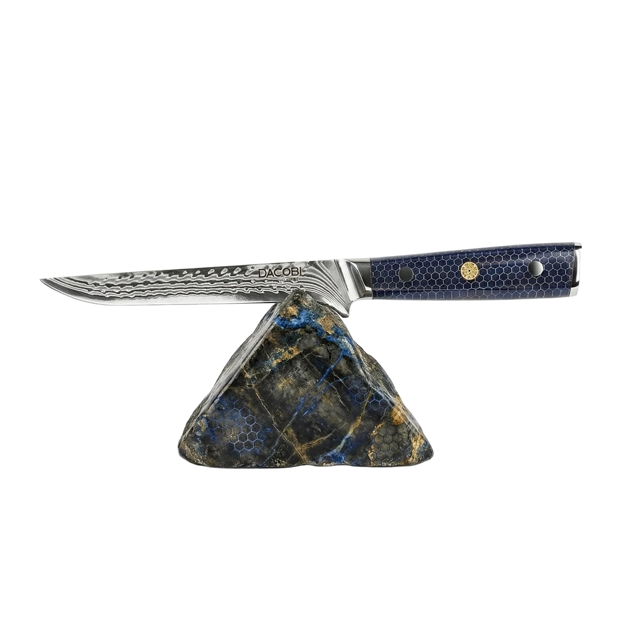 Filé kést, 17cm, damaszkuszi acél C16