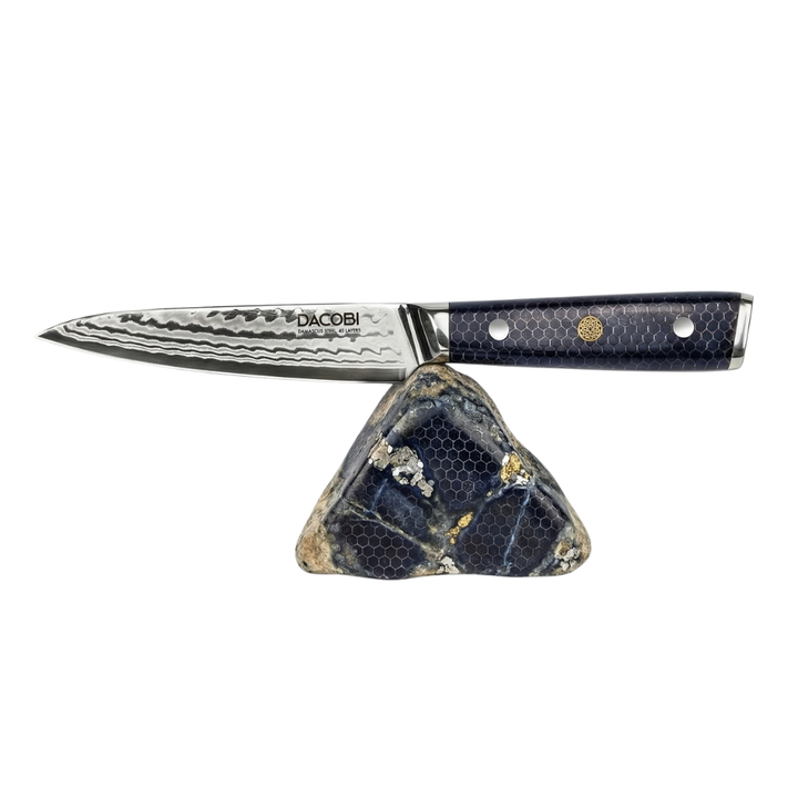 Konhyai kés, 13cm, damaszkuszi acél C17