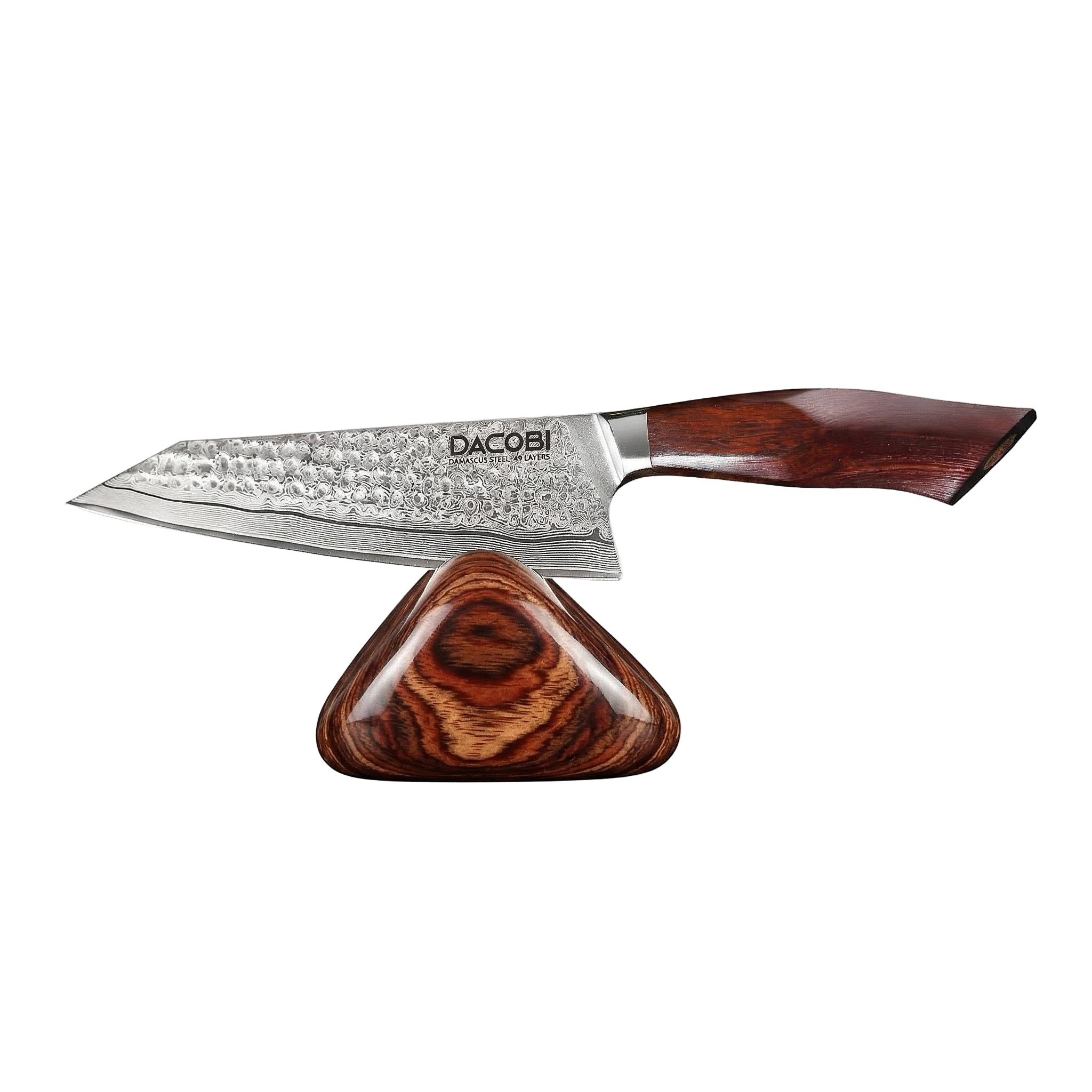 Professzionális Kiritsuke kés, 21.5cm, damaszkuszi acél C30