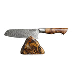 Professzionális Santoku kés, 18cm, damaszkuszi acél C33