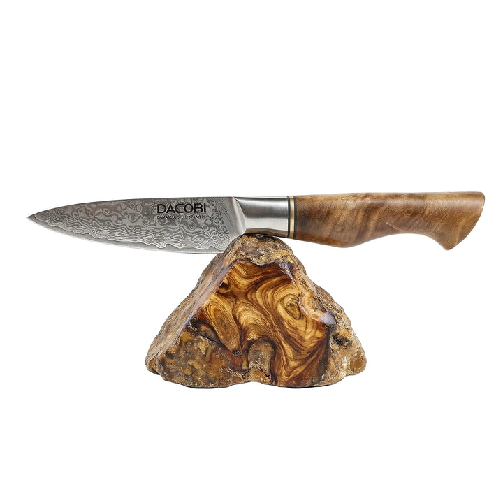 Professzionális hámozókés, 9cm, damaszkuszi acél C34