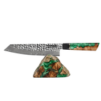 Professzionális Kiritsuke kés, 21cm, damaszkuszi acél C48