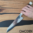 Professzionális Kiritsuke kés, damaszkuszi acél C13, 20.5 cm