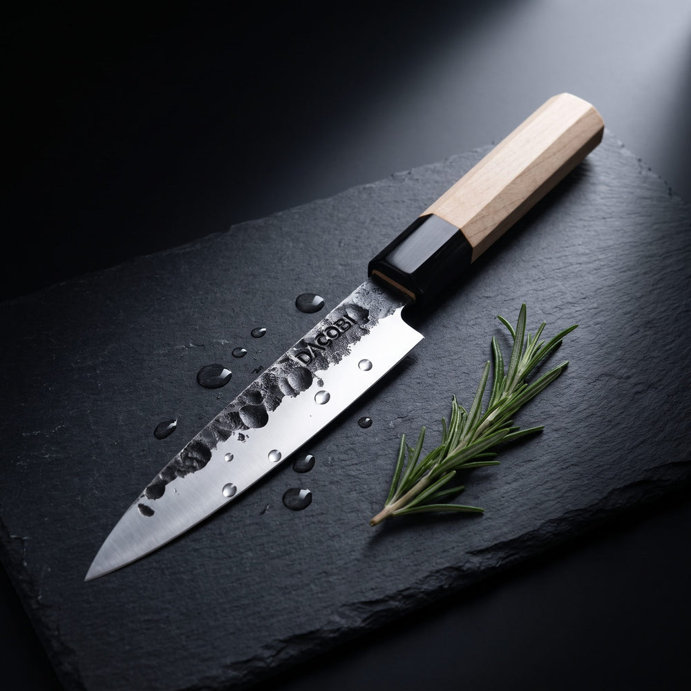 Japán wa stílusú juharfa markolat — univerzális kés