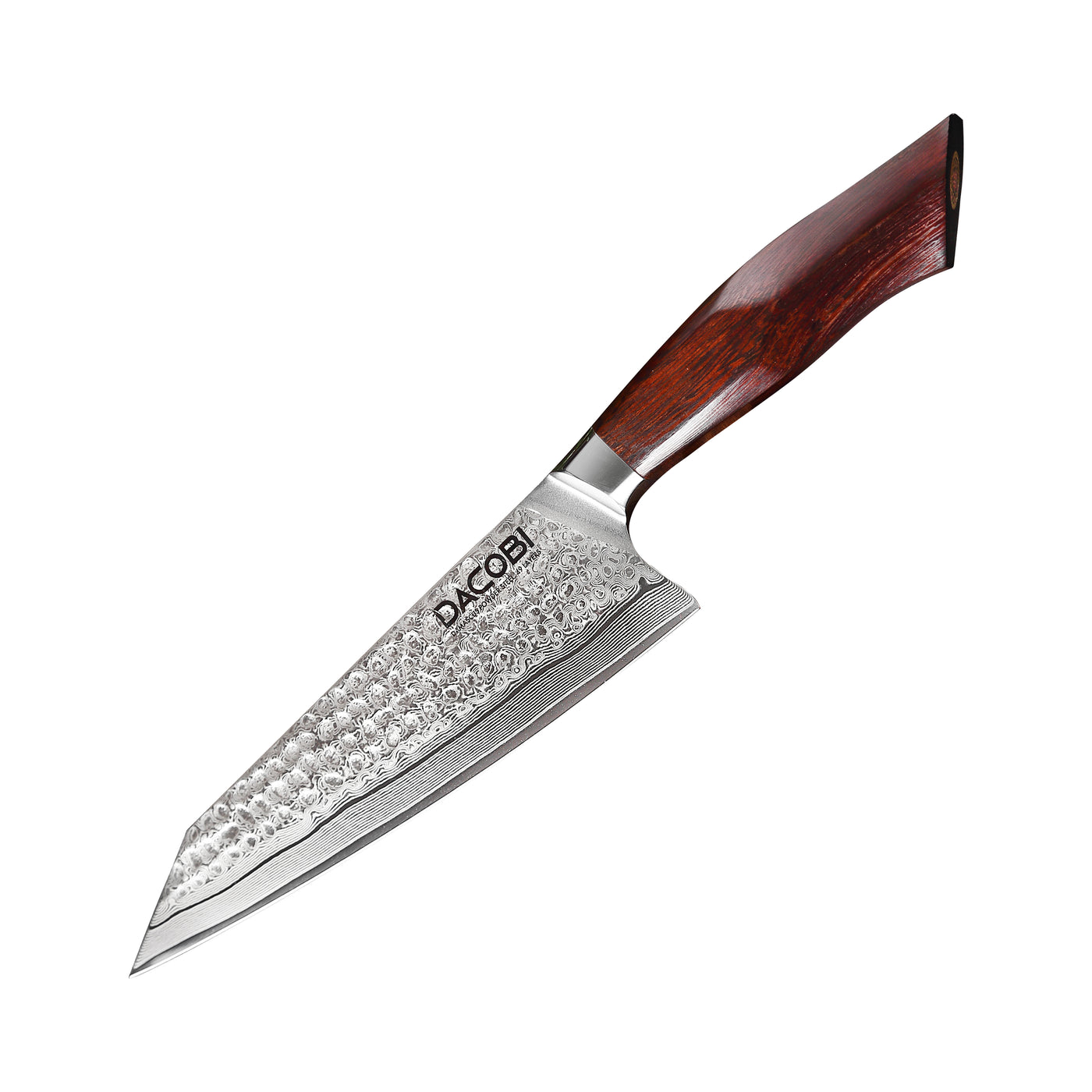 Professzionális Kiritsuke kés, 21.5cm, damaszkuszi acél C30 - DACOBI.hu