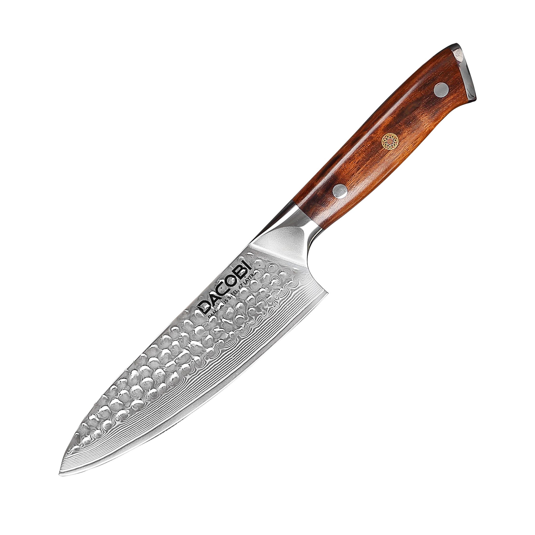 Szakmai szakácskés, 16.5cm, damaszkuszi acél C41 - DACOBI.hu